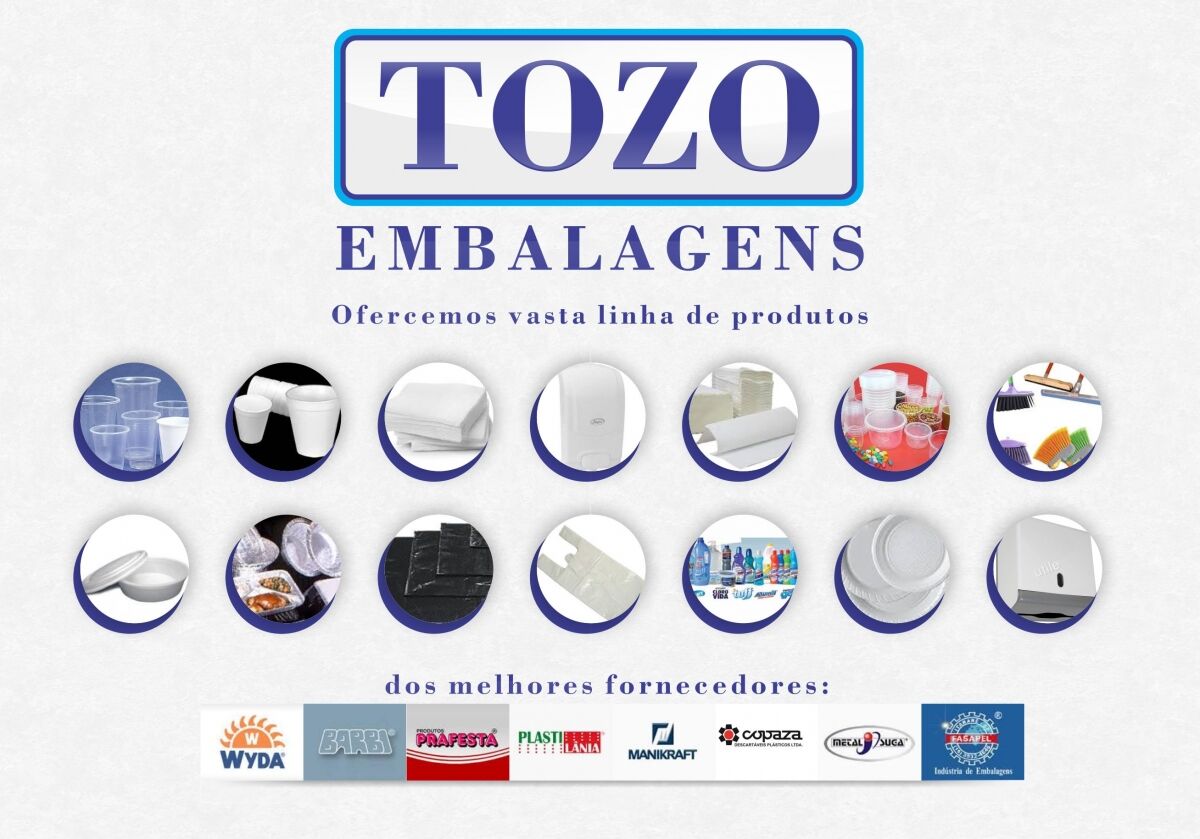 Página Inicial Tozo Embalagens