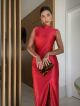 Imagem adicional 0 do item Vestido Jersey Vermelho Longo marca Olivia