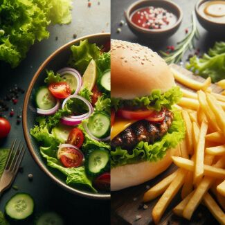 Image from the news Effects of the Western Diet on Gut Health: Relationship between Microbiome and Cancer
