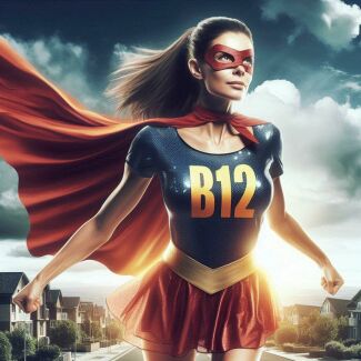 Image from the news Vitamin B12: The Superheroine and Secret Ally of Your Vitality!