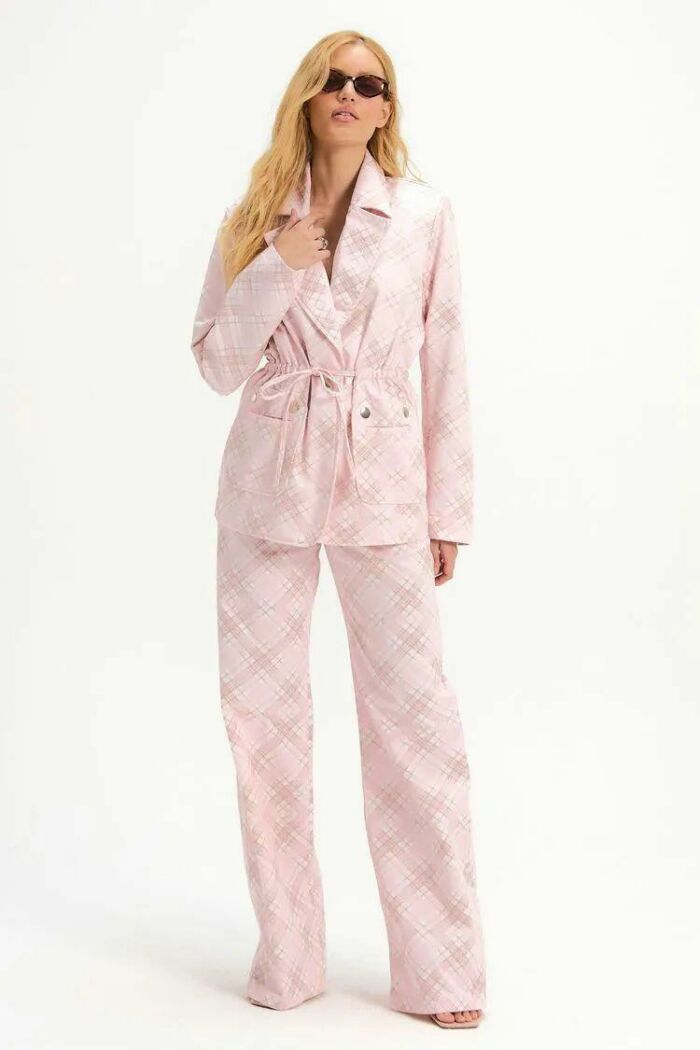 Imagem de Blazer Irina Xadrez Paris Le Blog