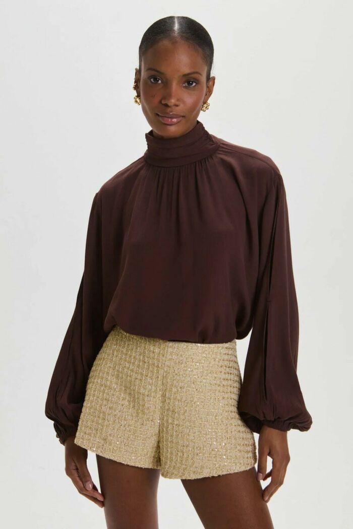 Imagem de Blusa Andy Marrom Ganache Le Blog