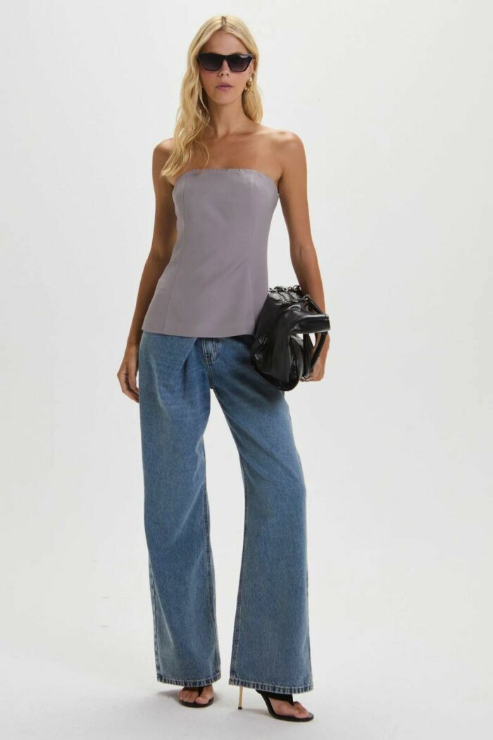 Imagem de Blusa Jade Cinza Steel Le Blog