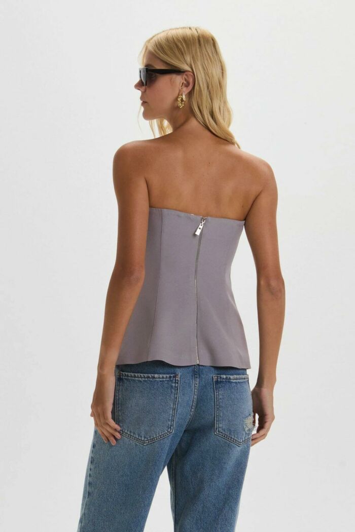 Imagem de Blusa Jade Cinza Steel Le Blog