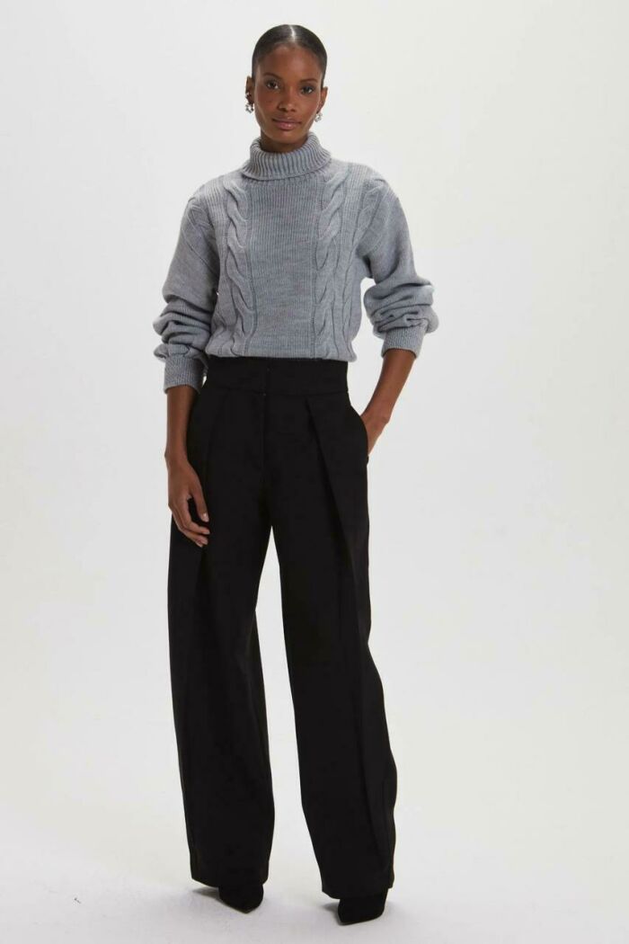 Imagem de Blusa Jana Cinza Rock Le Blog