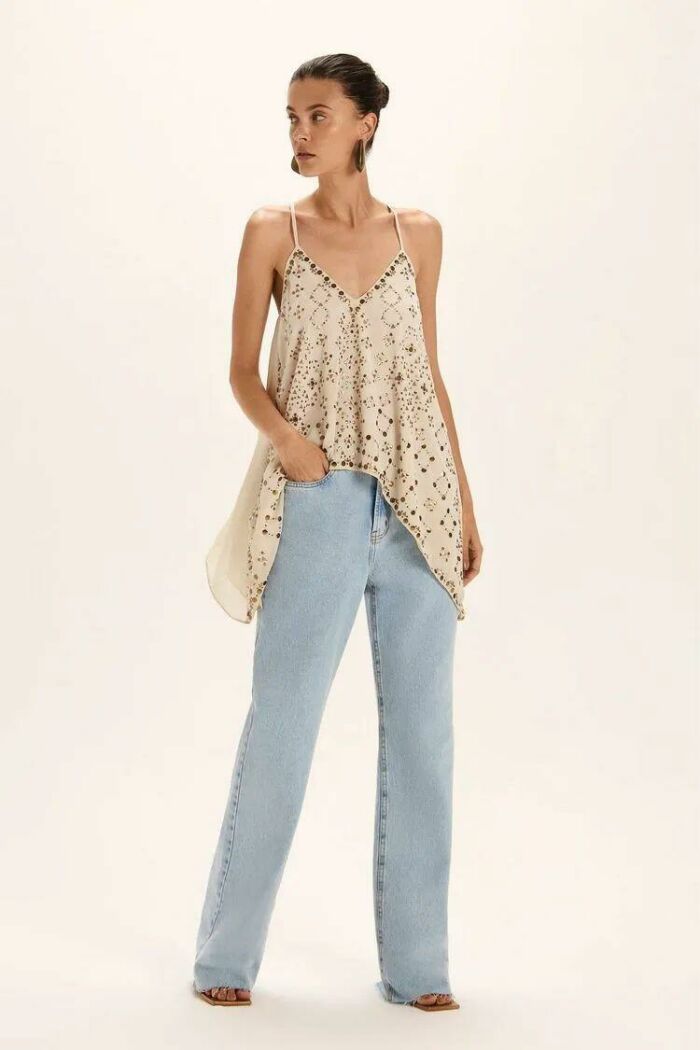 Imagem de Blusa Lilian Champagne Le Blog