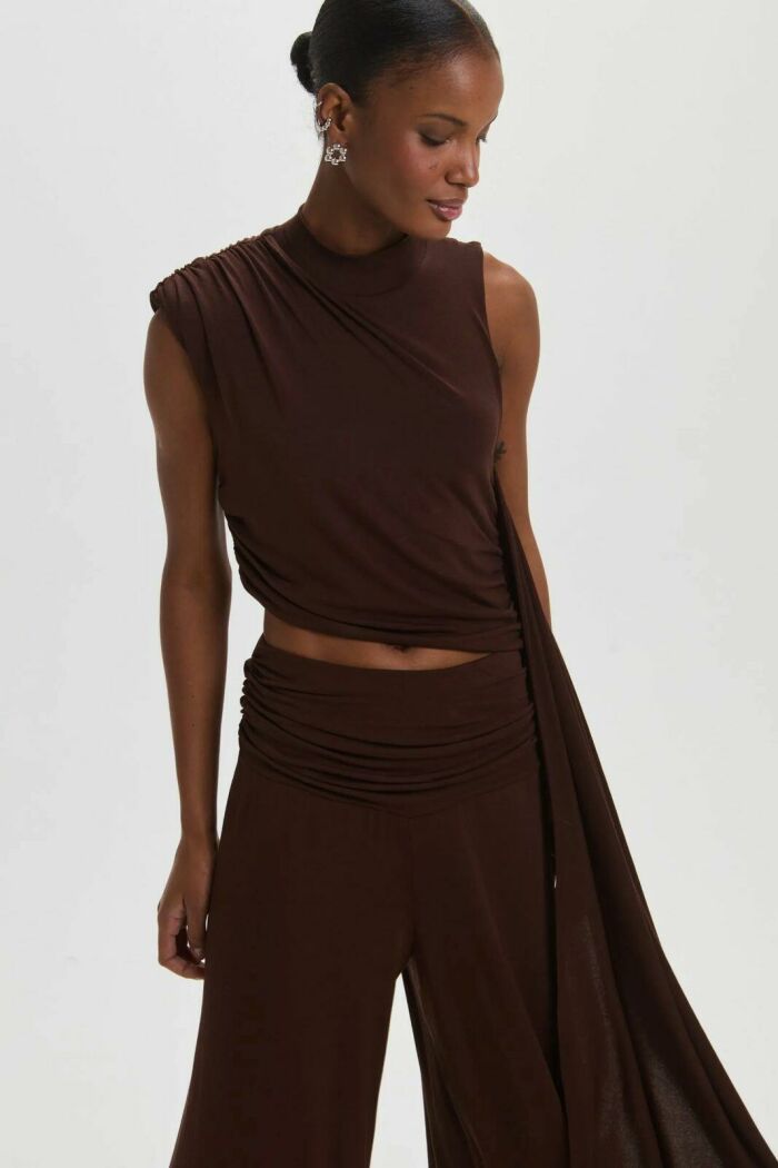 Imagem de Blusa Manuela Marrom Ganache Le Blog