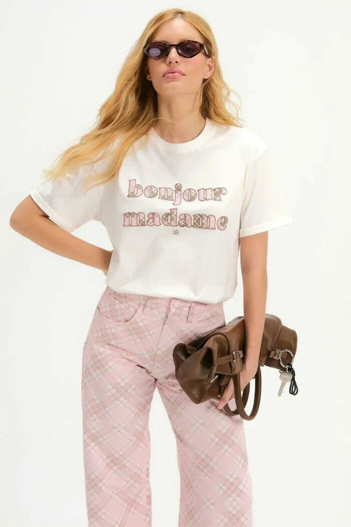 Imagem de Calça Irina Xadrez Paris Le Blog