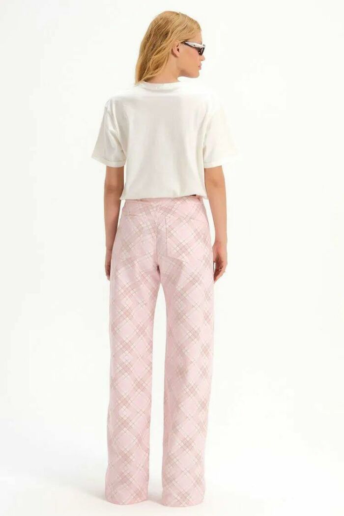 Imagem de Calça Irina Xadrez Paris Le Blog