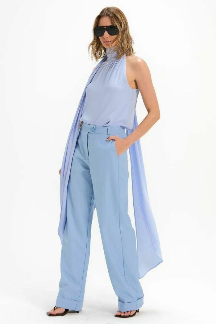 Imagem de Calça Jenifer Azul Ciel Le Blog