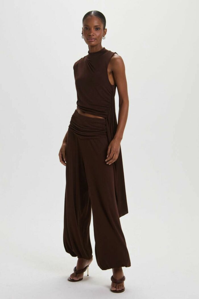 Imagem de Calça Manuela Marrom Ganache Le Blog