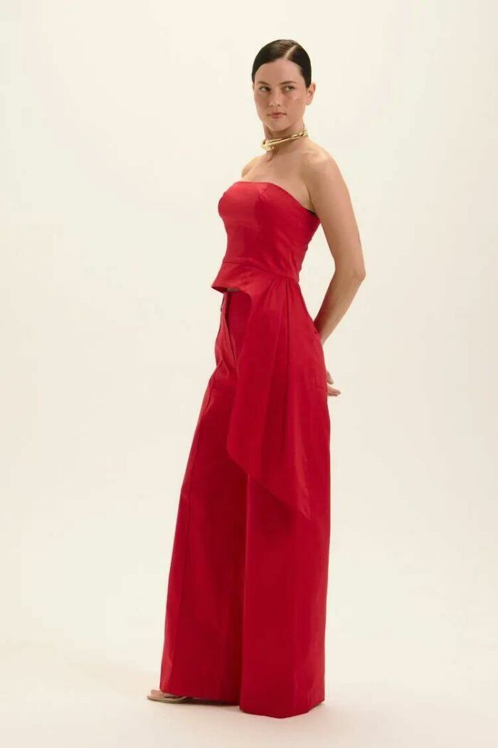 Imagem de Calça Natali Vermelho Bolero Le Blog