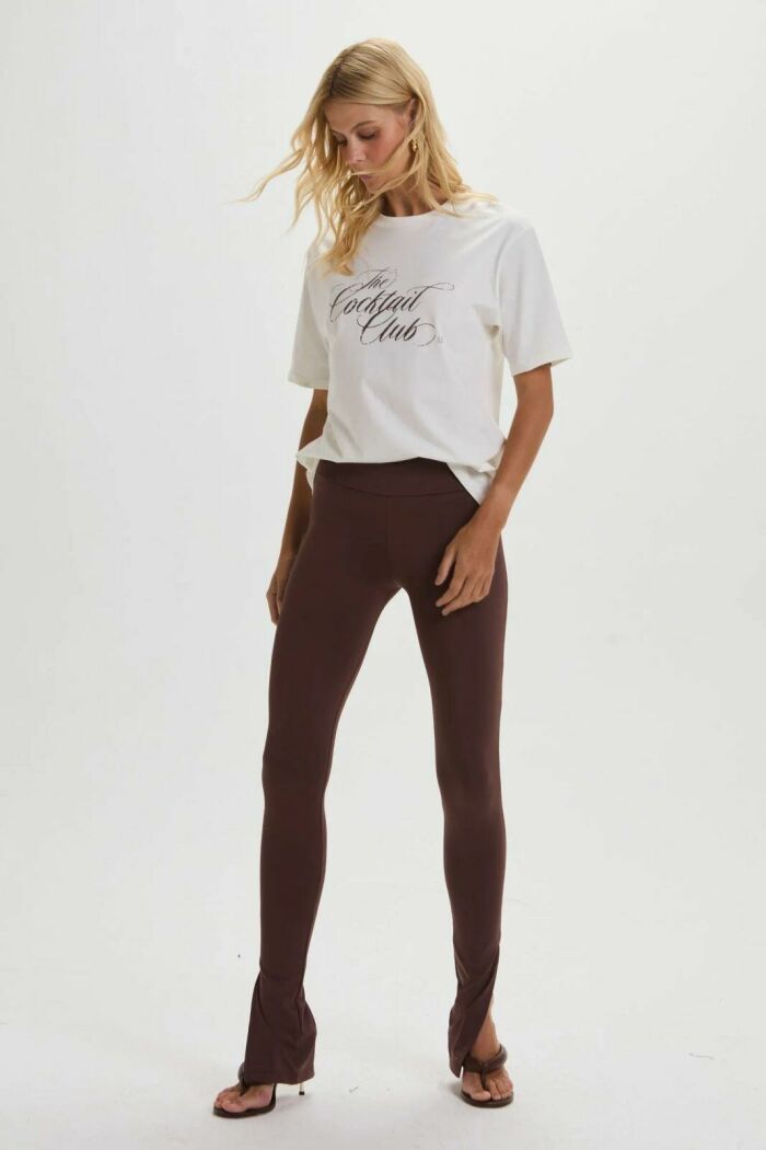 Imagem de Calça Thais Marrom Ganache Le Blog
