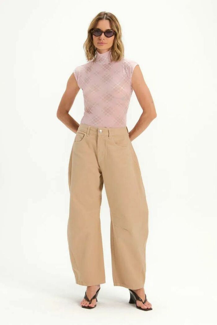 Imagem de Calça Tina Bege Fendi Le Blog