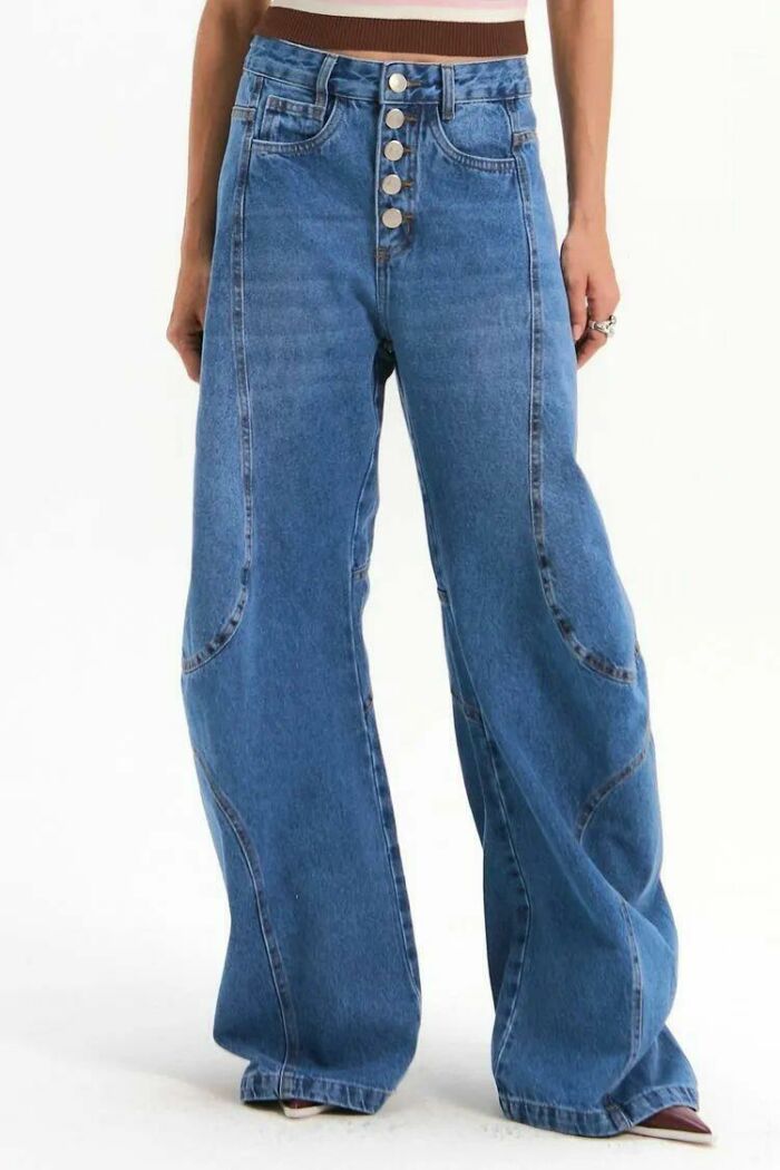 Imagem de Calça Zoe Jeans Escuro Le Blog