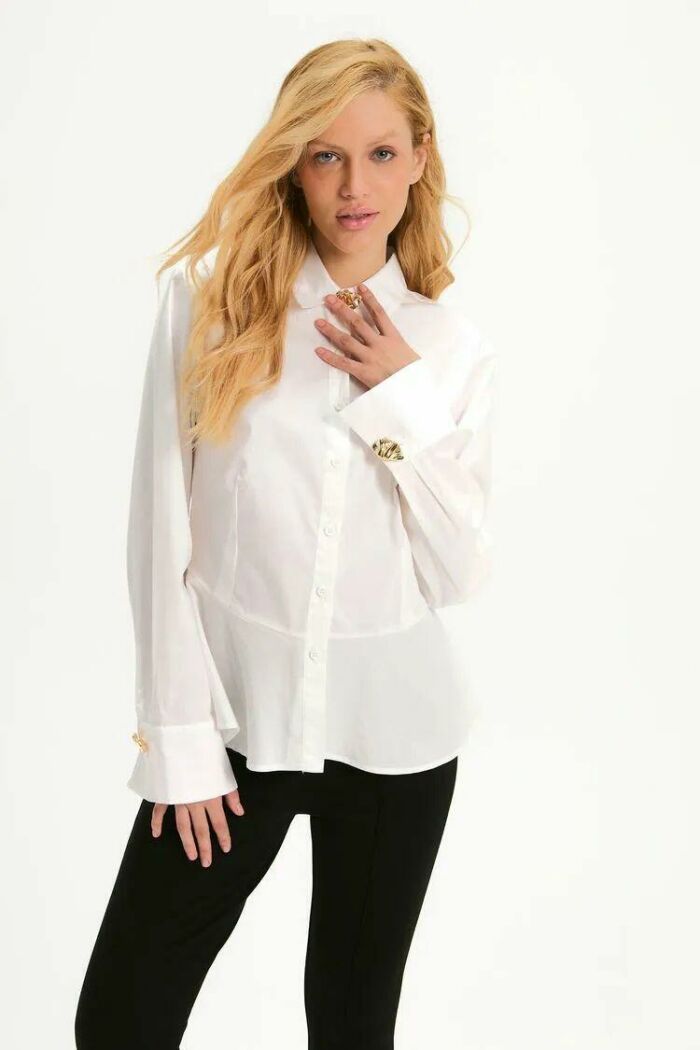 Imagem de Camisa Ana Off White Le Blog