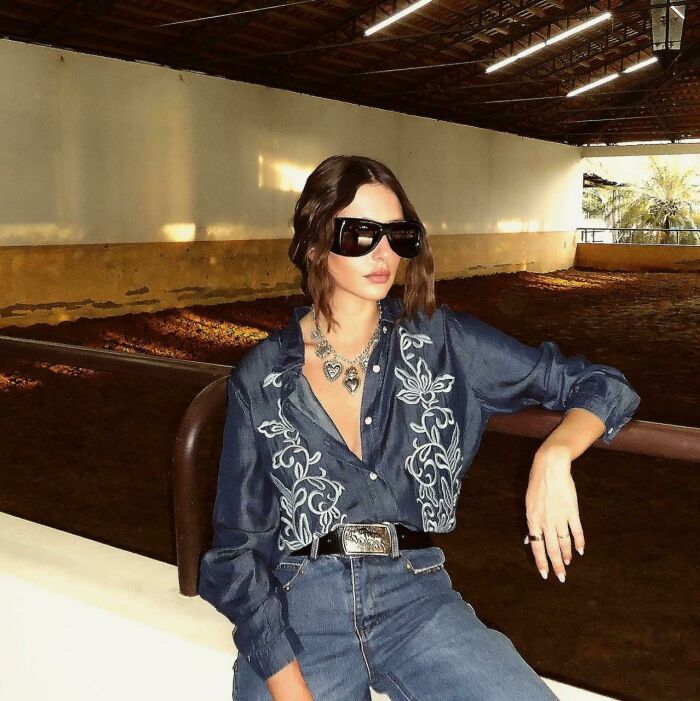 Imagem de Camisa Bordada Mais Um Fashion