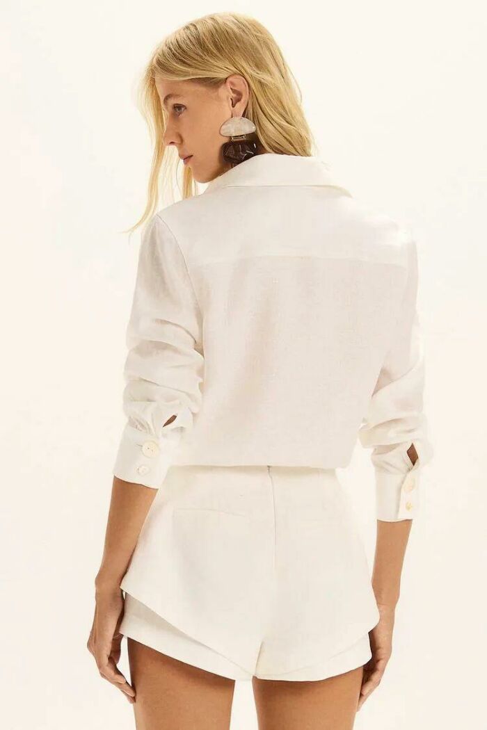 Imagem de Camisa Celina Off White Le Blog
