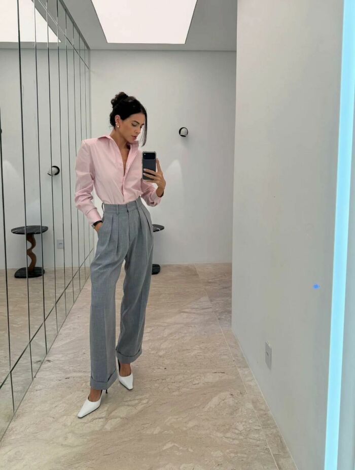 Imagem de Camisa Flor Rosa Cloude