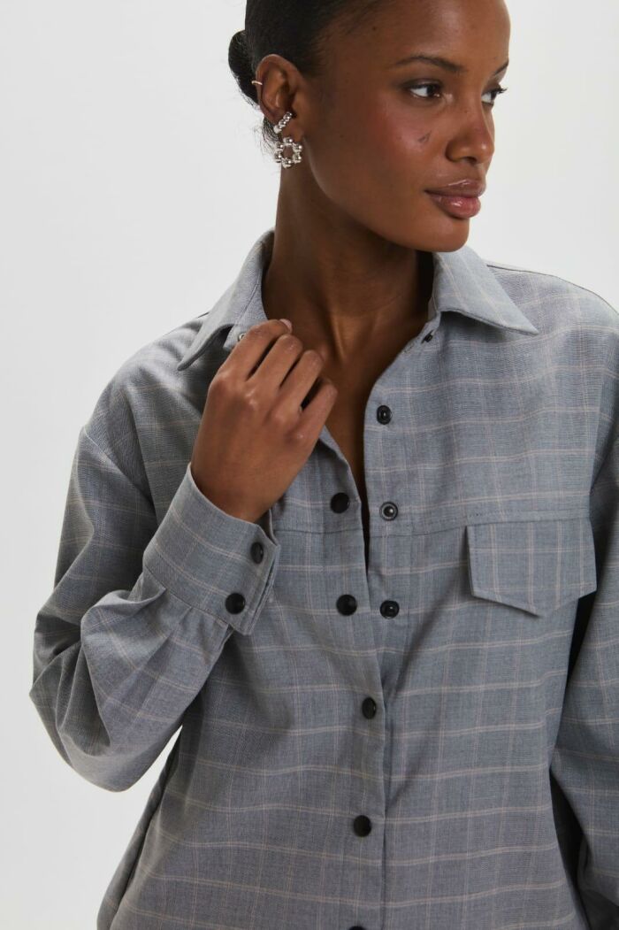 Imagem de Camisa Sophie Light Gray Le Blog