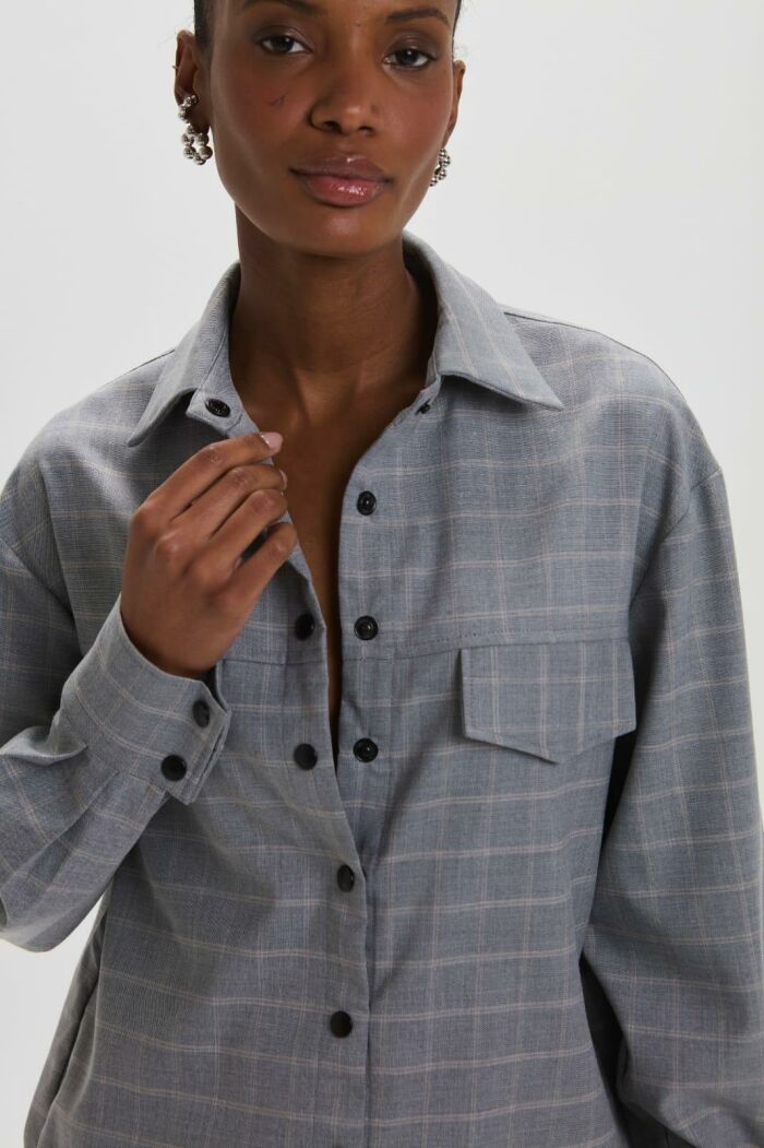 Imagem de Camisa Sophie Light Gray Le Blog