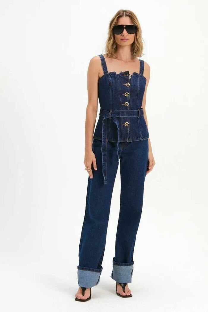 Imagem de Colete Sofia Jeans Le Blog