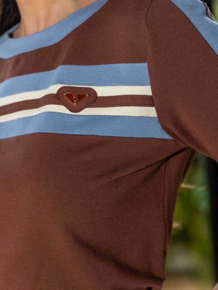 Imagem de Conjunto Moletinho Bicolor Luzia Fazzolli