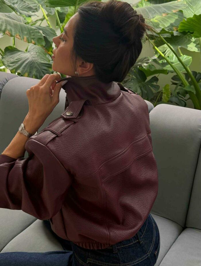 Imagem de Jaqueta Lidia Vinho Cloude