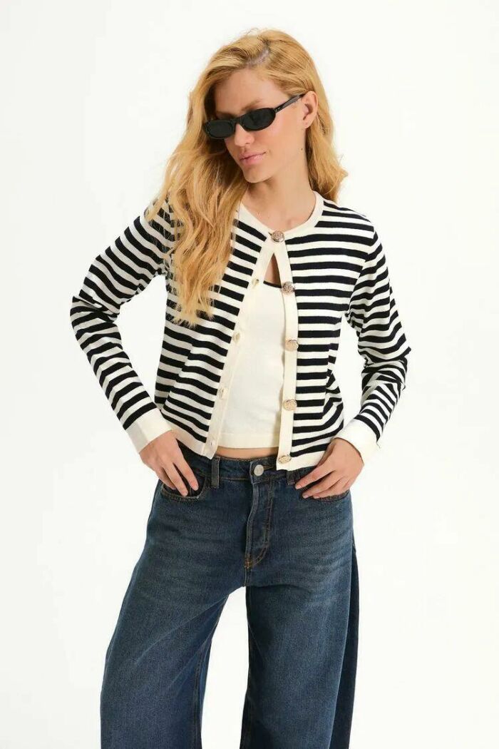 Imagem de Twin Set Naomi Off White Com Azul Le Blog