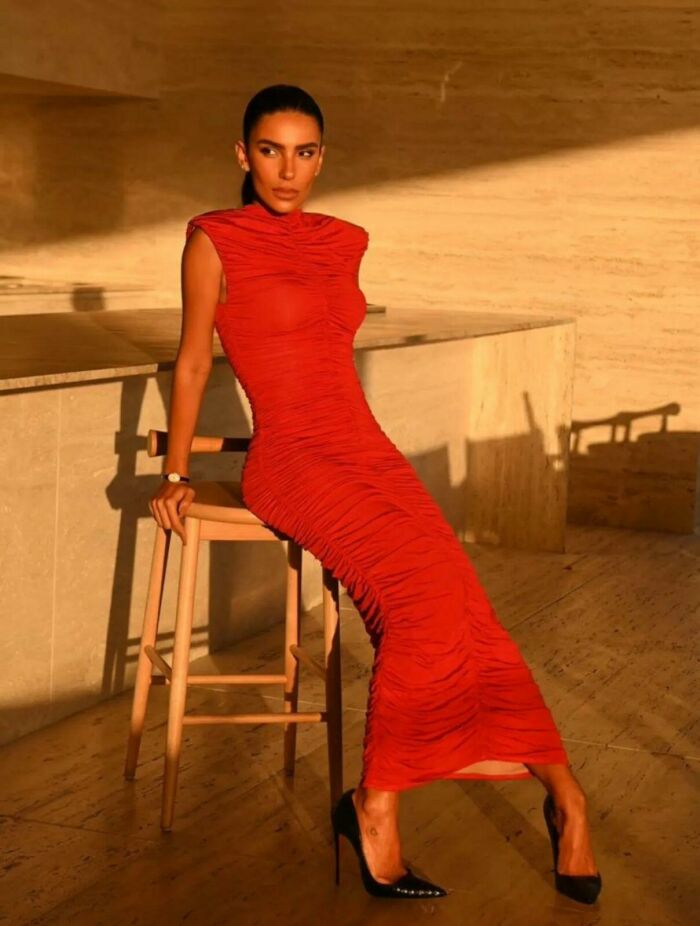 Imagem de Vestido Dani Vermelho Cloude