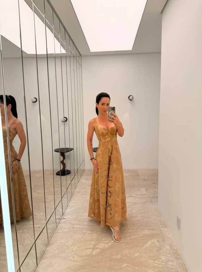 Imagem de Vestido Jordana Bege Cloude