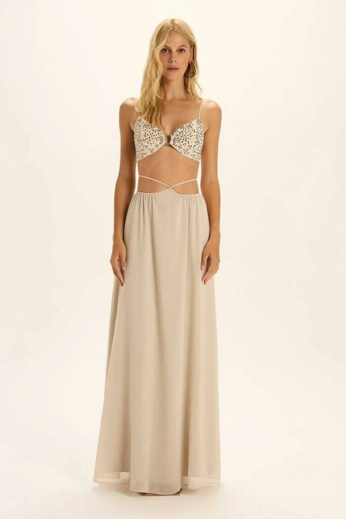 Imagem de Vestido Lilian Champagne Le Blog