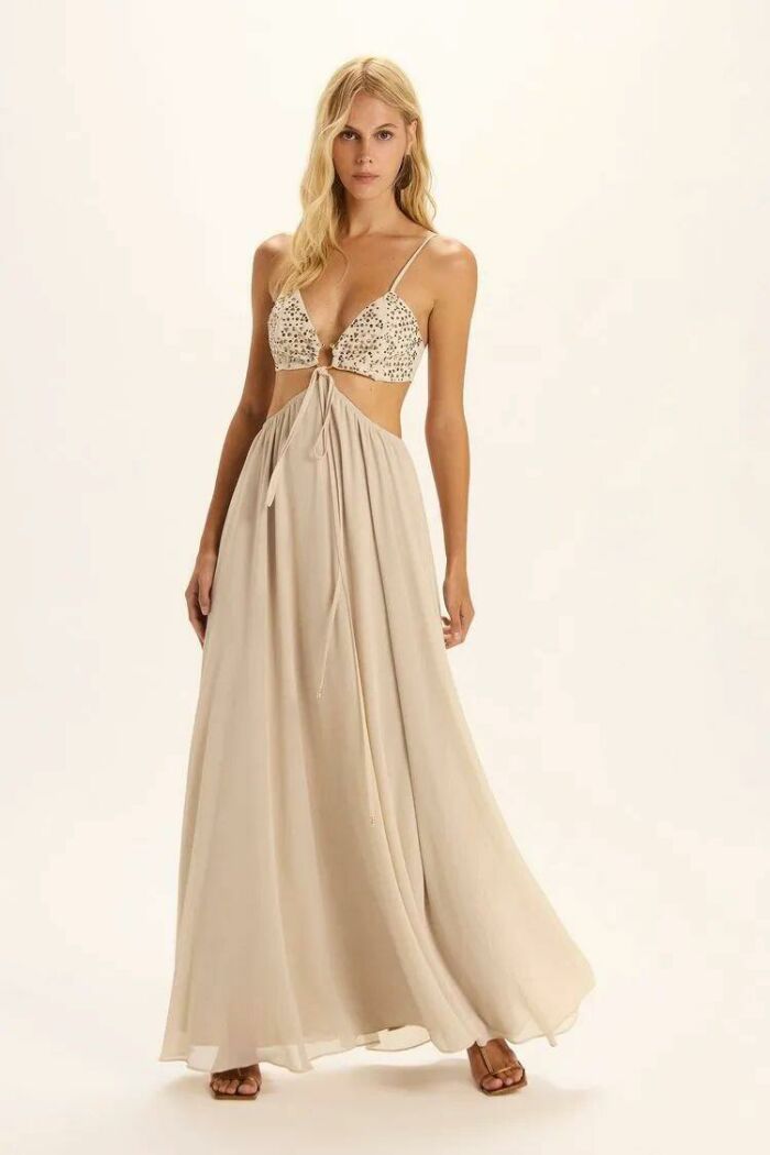 Imagem de Vestido Lilian Champagne Le Blog