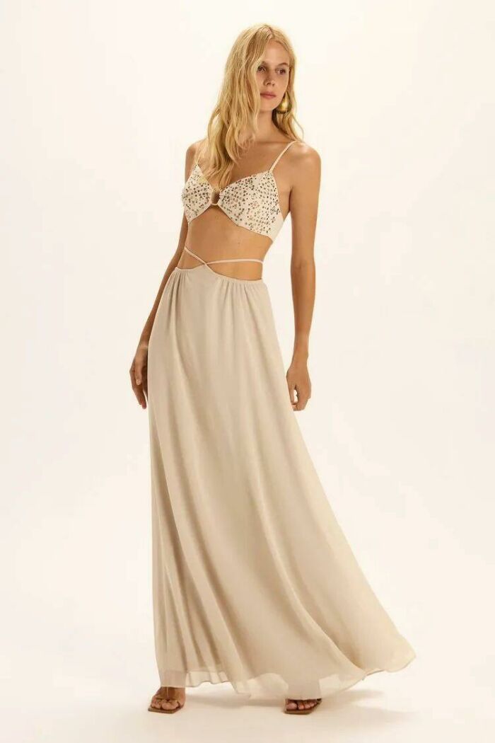 Imagem de Vestido Lilian Champagne Le Blog