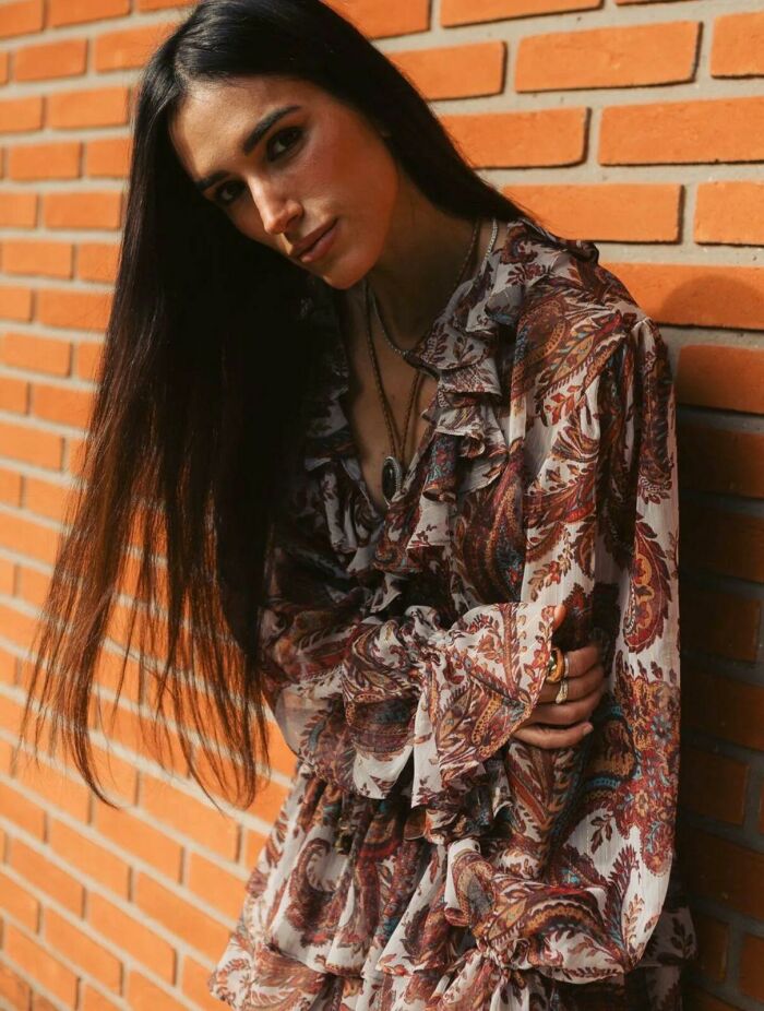 Imagem de Vestido Mirela Estampado Cloude