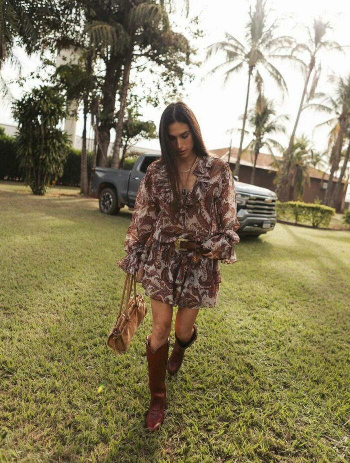 Imagem de Vestido Mirela Estampado Cloude