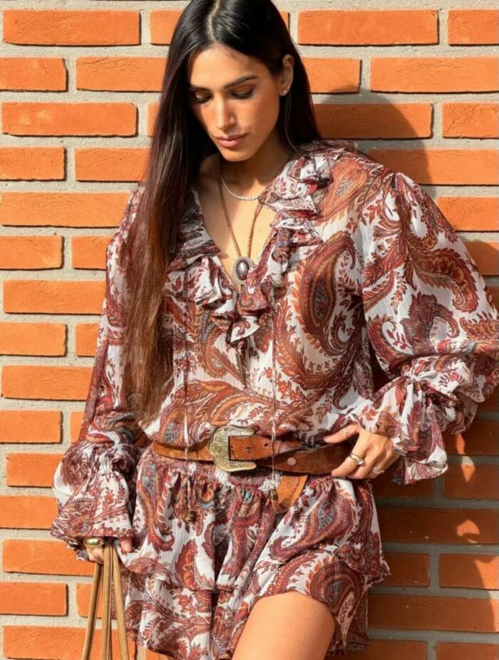 Imagem de Vestido Mirela Estampado Cloude