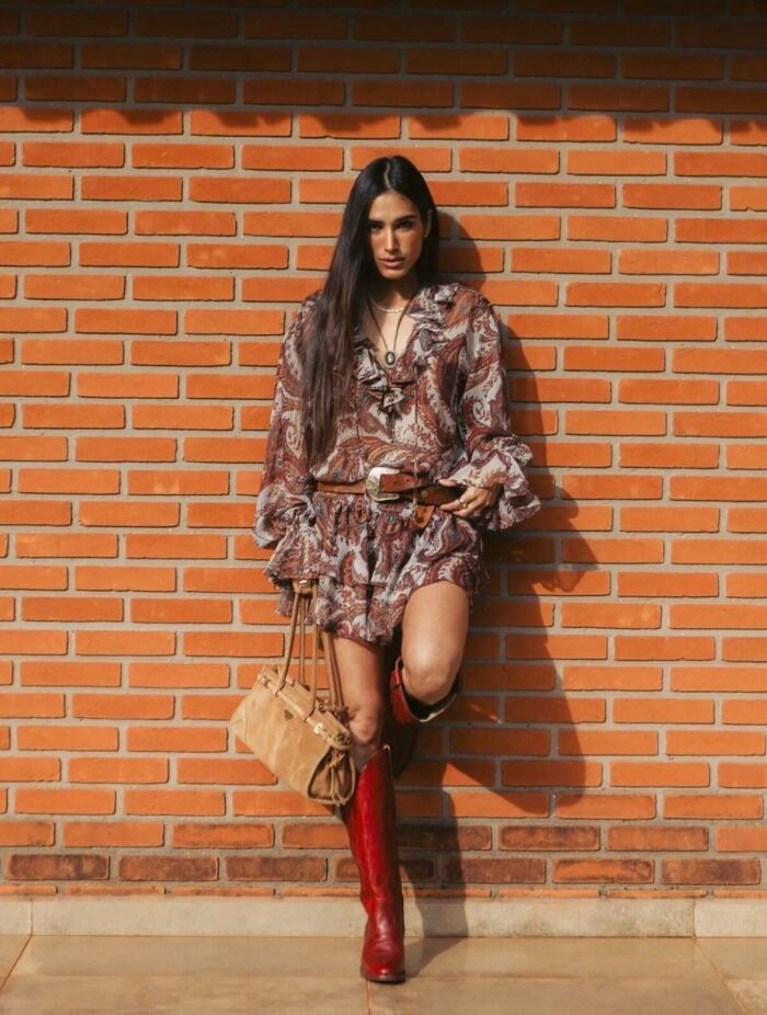 Imagem de Vestido Mirela Estampado Cloude