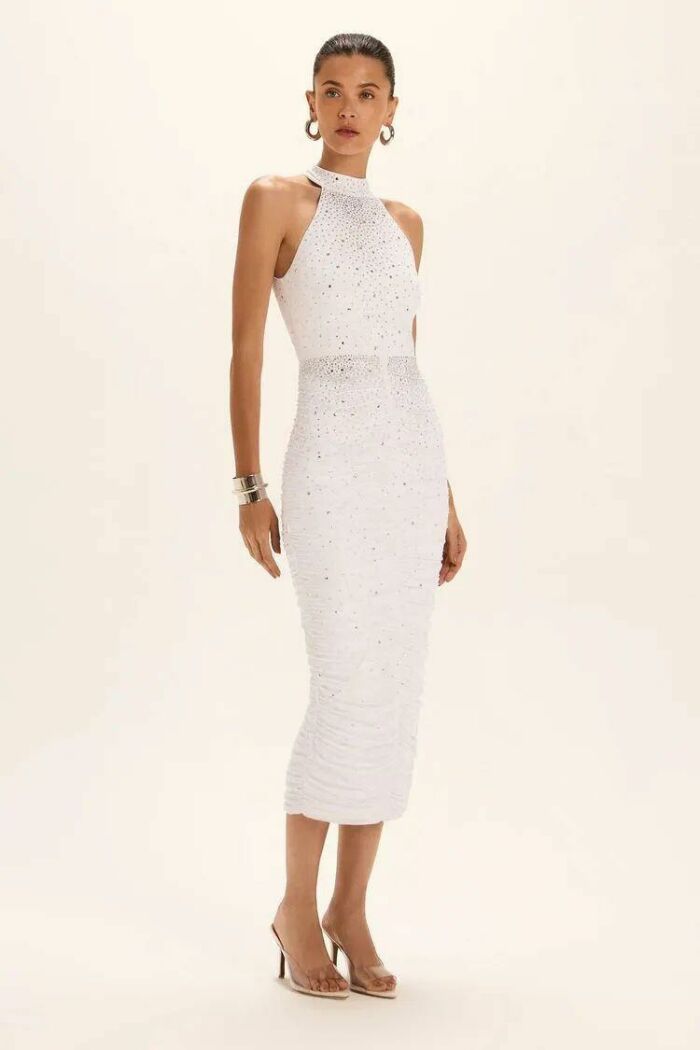 Imagem de Vestido Mídi Paty Off White Le Blog