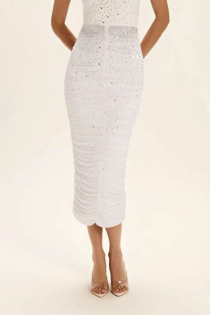 Imagem de Vestido Mídi Paty Off White Le Blog