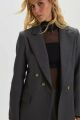Imagem adicional 4 do item Blazer Úrsula Cinza Rock Le Blog