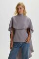 Imagem adicional 0 do item Blusa Jade Cinza Steel Le Blog
