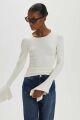 Imagem adicional 2 do item Blusa Liah Off White Le Blog