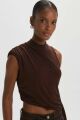 Imagem adicional 1 do item Blusa Manuela Marrom Ganache Le Blog
