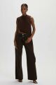 Imagem adicional 3 do item Blusa Manuela Marrom Ganache Le Blog