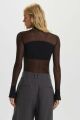 Imagem adicional 2 do item Blusa Thalia Preta Le Blog