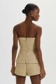 Imagem adicional 1 do item Corselet Polly Gold Tweed Le Blog