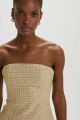 Imagem adicional 2 do item Corselet Polly Gold Tweed Le Blog