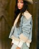 Imagem adicional 1 do item Jaqueta Jeans Com Pelo Interno Mais Um Fashion