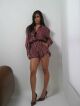 Imagem adicional 2 do item Macaquinho Ariel Listrado